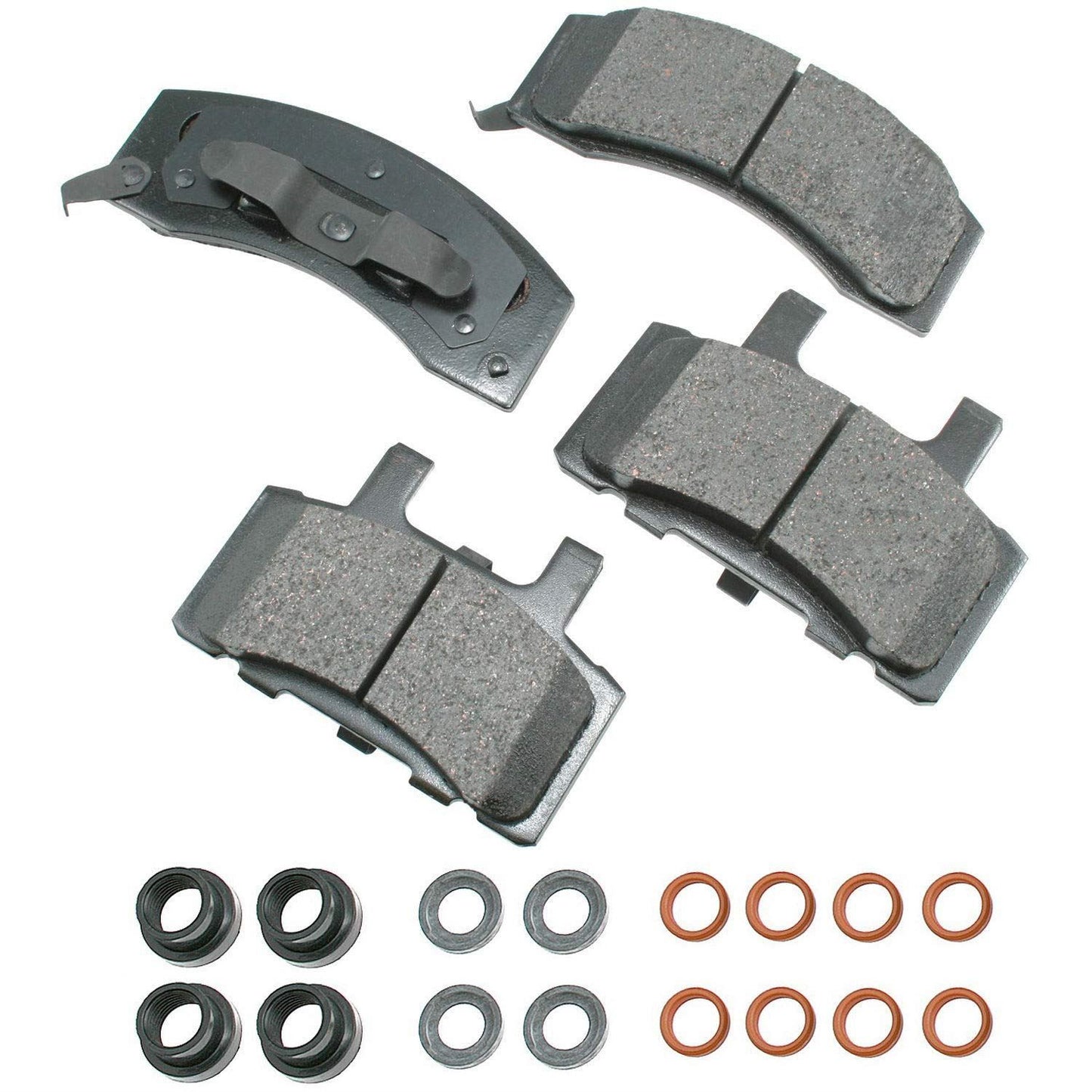 Juego de pastillas de freno de disco Akebono ACT370