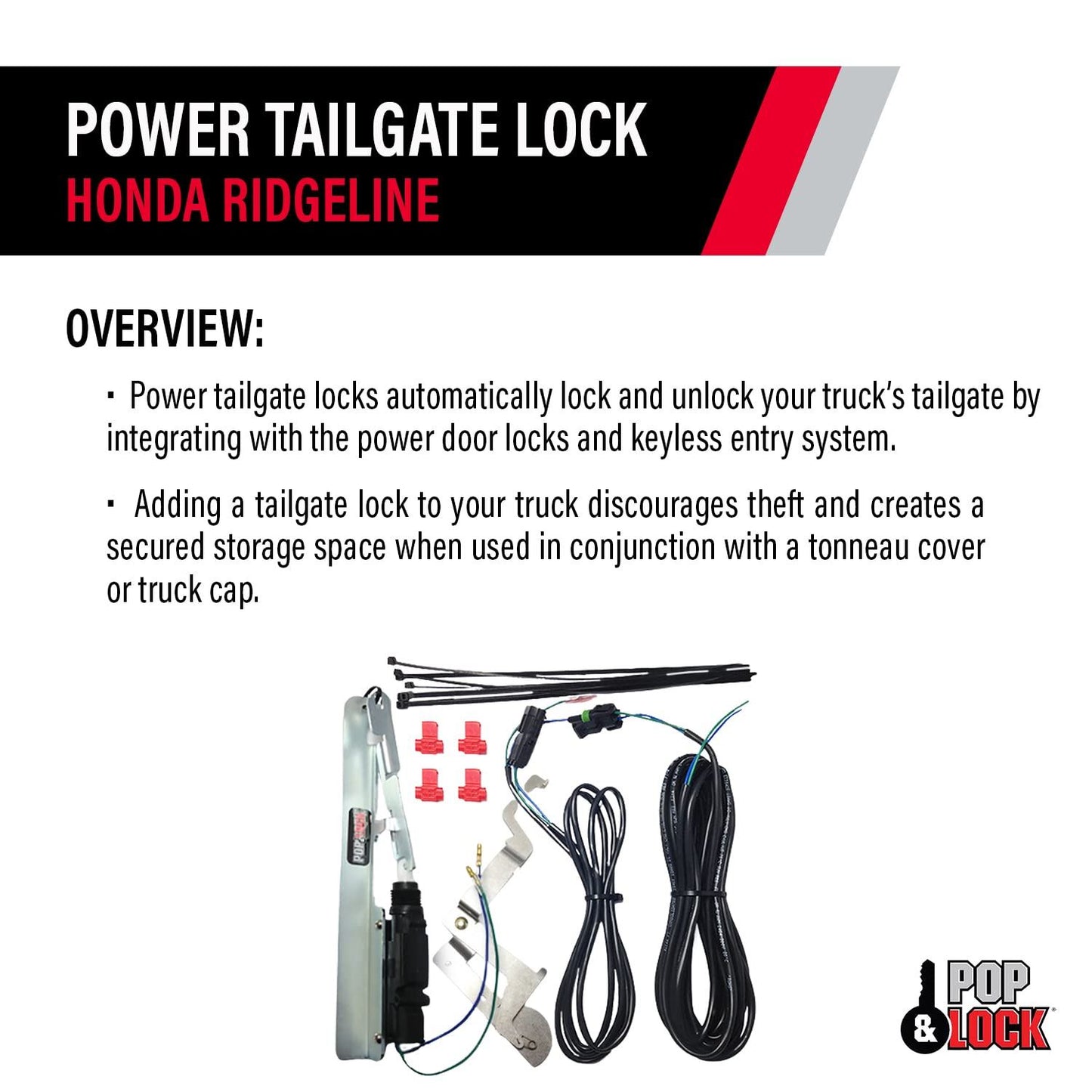POP & LOCK PL8600 Tailgate Lock