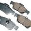 Akebono EUR986 Disc Brake Pad Set