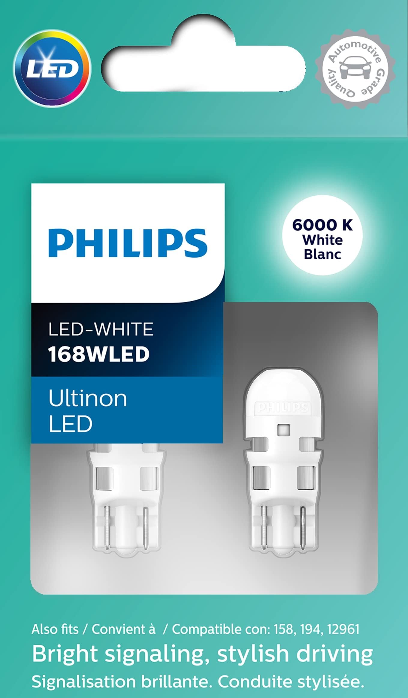 Philips 168WLED License Plate Light Bulb