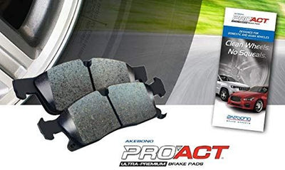 Akebono ACT1791 Jeu de plaquettes de frein à disque