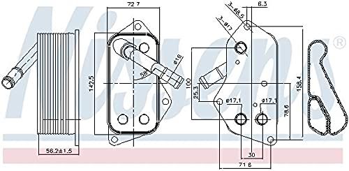 Nissens North America 90689 Engine Oil Cooler