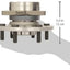 Conjunto de cubo y cojinete de eje SKF BR930094