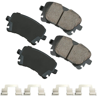 Akebono EUR1018B Disc Brake Pad Set