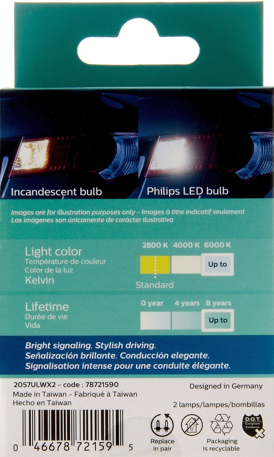 PHILIPS 2057WLED