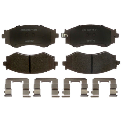 ACDelco Advantage 14D462CHF1 Juego de pastillas de freno de disco