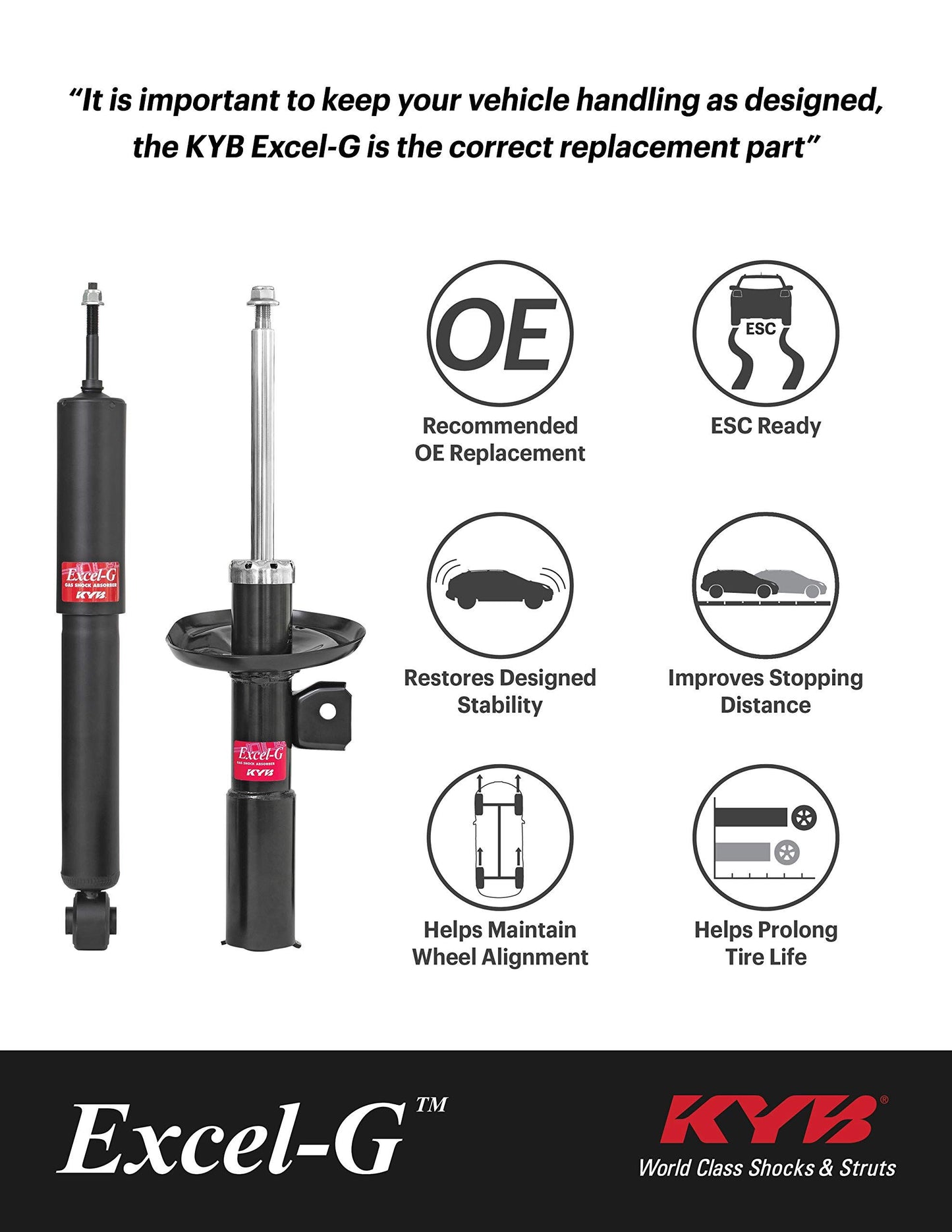 KYB 236001 Suspension Strut