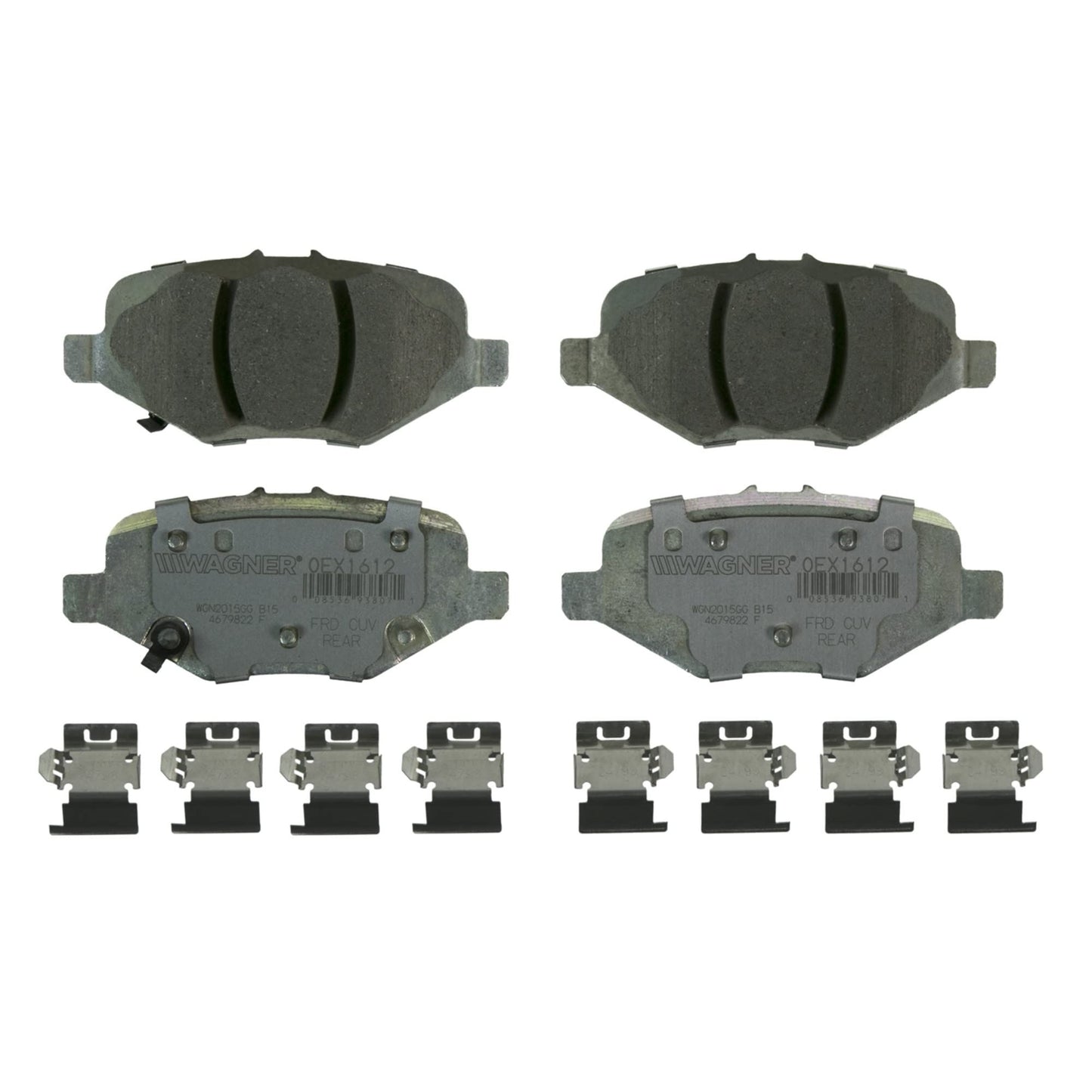 Wagner OEX1612 Disc Brake Pad Set