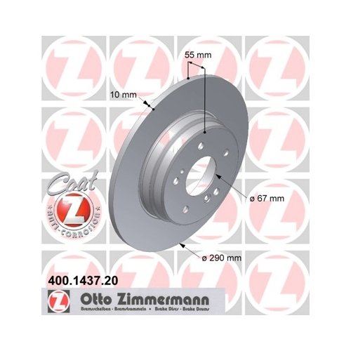 Zimmermann 400143720 (Pack of 2)