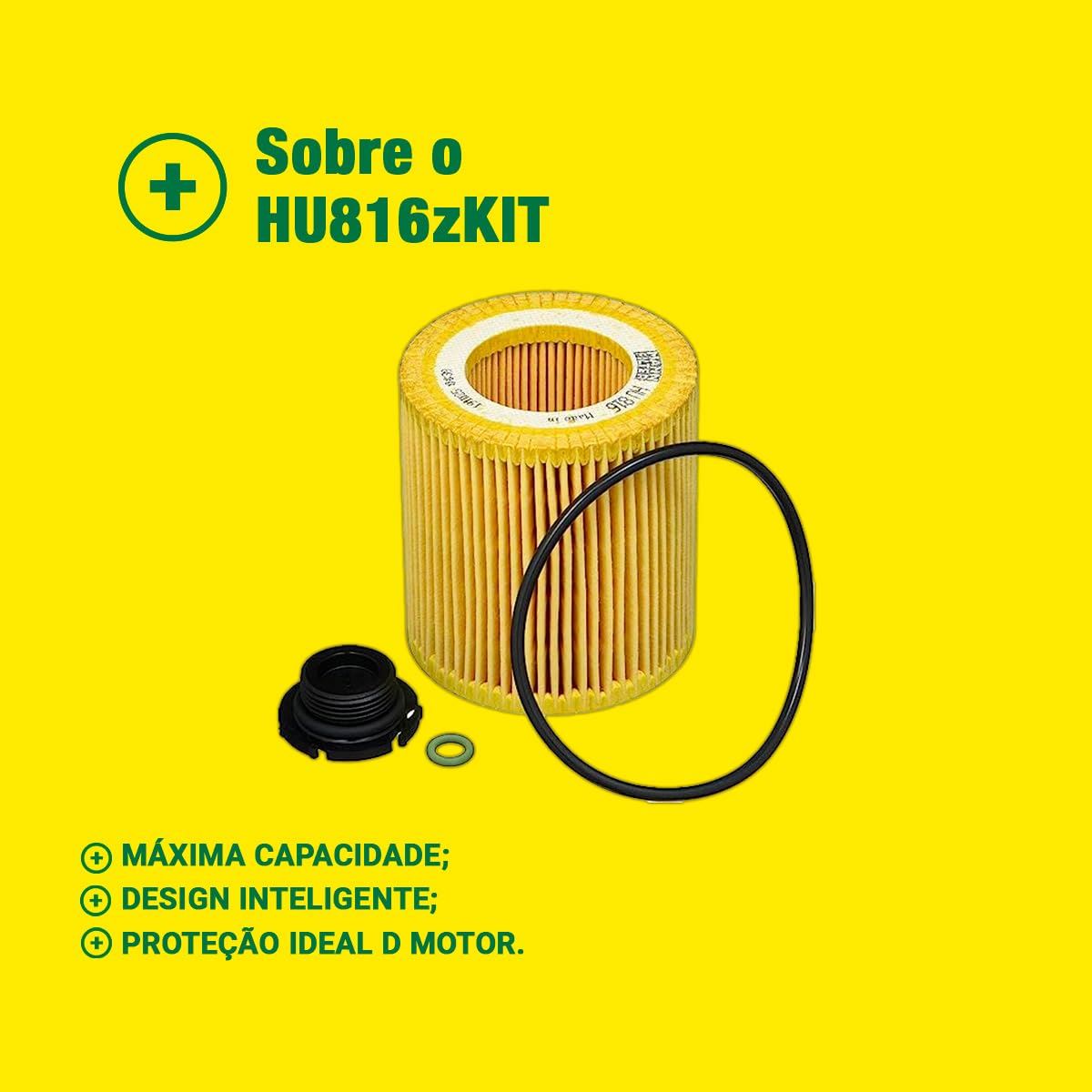 MANN-FILTER HU 816 Z KIT Engine Oil Filter