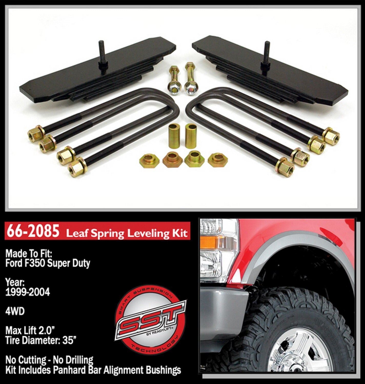 Ready Lift 66-2085 Kit de nivelación de suspensión