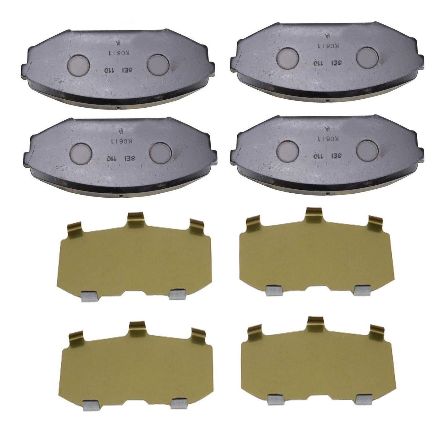 Beck/Arnley 089-1605 Disc Brake Pad Set