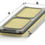 MANN-FILTER C 4373/1 Air Filter