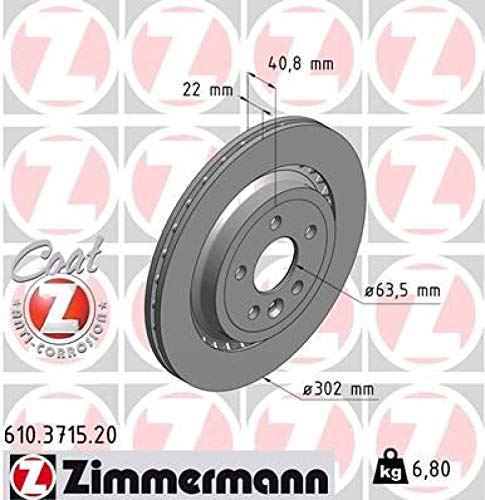Zimmermann 610371520 (Pack of 2)
