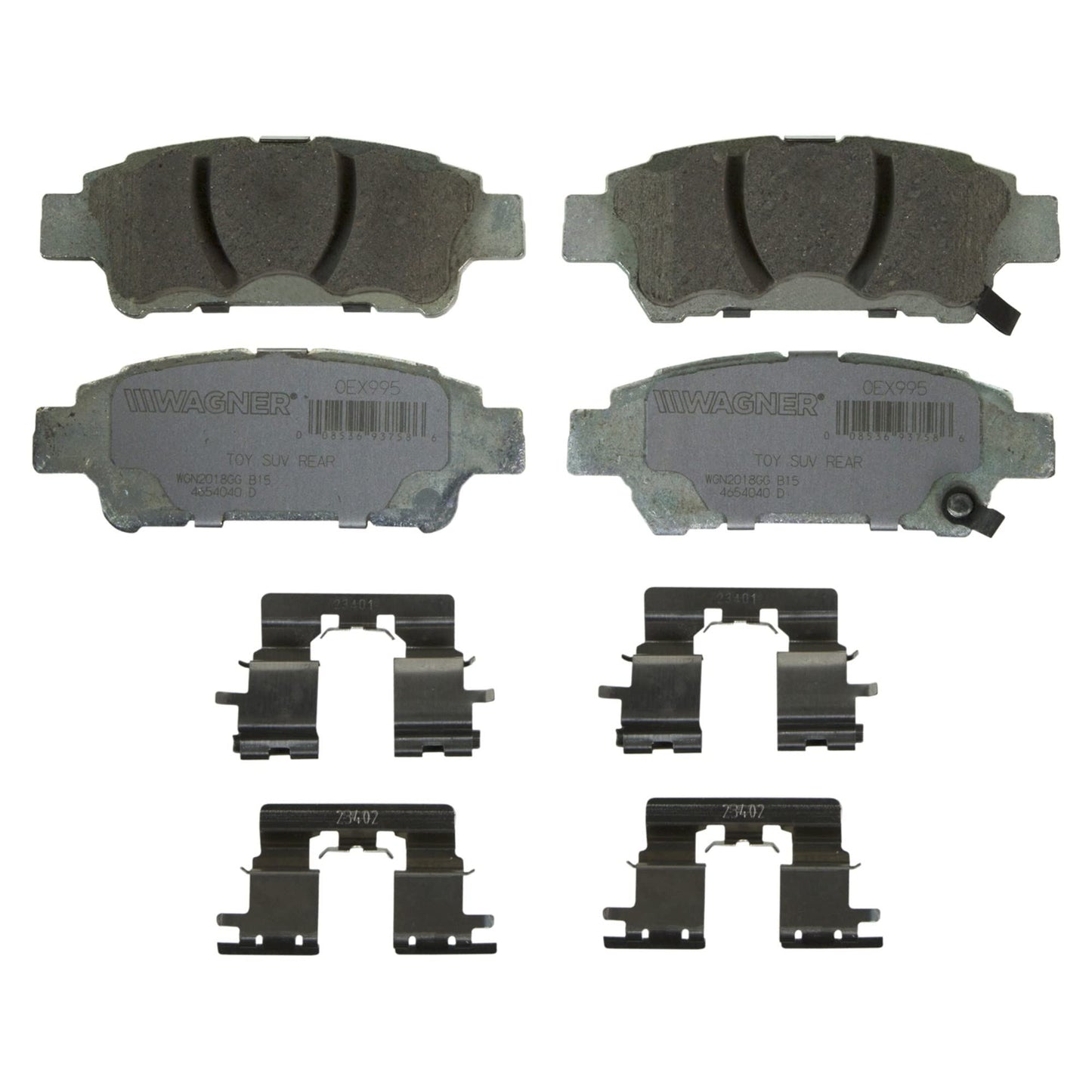 Wagner OEX995 Disc Brake Pad Set